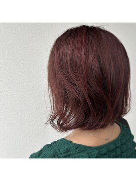 パシフィックダズールコパン(Pacific Dazzle copain) ブリーチなしのレッドブラウン
