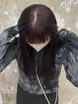 エレン(E L E N) レッドブラウン/レッド/ワンカラー/ブリーチなし/暖色カラー