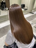 リー 尼崎(Lee)&nbsp;髪質改善艶カラー 艶髪オージュアトリートメント レイヤーカット