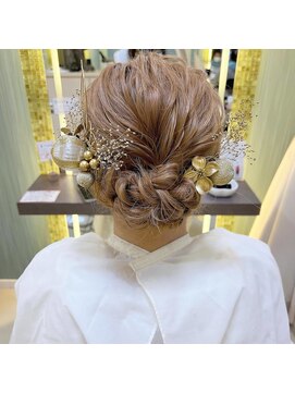 ルプル バイ フェイス 磯子(L'pul by face) 卒業式ヘアアレンジ