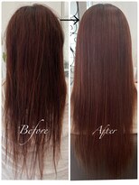 サロンドノア(Salon de NoA)&nbsp;ロングヘア×縮毛矯正