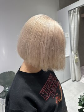 プライズ 成増店(prize) ハイトーンベージュカラーダブルカラー成増