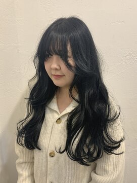 ヘアー ミュゼ 大西店(HAIR Musee) 透明感たっぷりブルーブラック