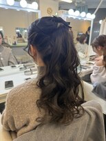 ふわふわポニーテール
