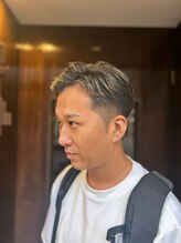 ザバーバーアドレス 代官山(THE BARBER) ナチュラルフェード・7:3・ハイライト　メンズカット/代官山