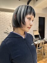 ダブ アオヤマ(DaB AOYAMA)&nbsp;デザインカラーローライトボブ