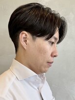 エリマ 横浜西口(elima) 横浜西口大人センターパートビジネスショートニュアンスパーマ