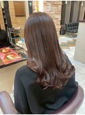 髪質改善/顔周りレイヤーカット/グレージュ[千葉/千葉駅]