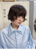 福岡　久留米　ボブパーマ　ショートボブ