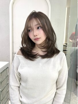 ガガ 心斎橋(GAGA) 小顔/黒髪/クラゲヘアー/オリーブグレー/ココアベージュ