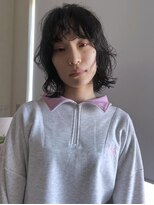 スイ チトセ(suiii chitose)&nbsp;ニュアンスウェーブ×ミディボブ【千歳美容室】
