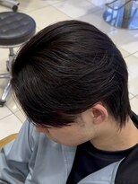 REI by QUATRO 曲がる縮毛矯正×センターパート ひたちなか/メンズ/縮毛矯正