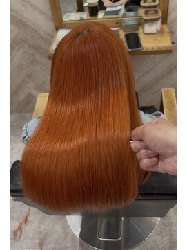 オーブ ヘアー アズール 吉祥寺店(AUBE HAIR azul) オレンジ　みかん　吉祥寺