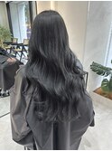 地毛風 ダークグレージュ【福田れん】吉塚美容室 髪質改善 箱崎