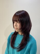 ユッカ 高槻茨木店(YUCCA)&nbsp;【 YUCCA 】大人可愛い20代30代40代暖色カラー/ハッシュカット