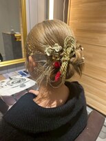 ジーク(SieG) 結婚式お呼ばれヘアセット