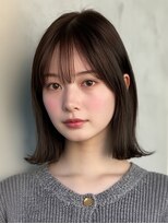 リエル(LIERU) ミディアムボブは縮毛矯正がおすすめ★