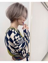 フィルム(FILM)&nbsp;【FILM 村田智寛】ホワイトグレー×NEOハンサムショート大名天神