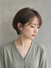 ラピッシュ 北習志野店&nbsp;ナチュラルショート　×　グレージュ