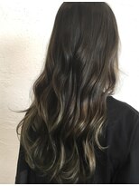 ヘアアイラッシュ リベット(hair eyelash RIVET)&nbsp;グリーンナチュラルグラデーション