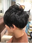 ツーブロック×刈り上げ×パーマ