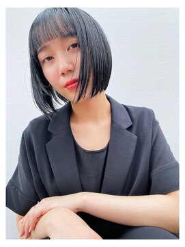 スティードトーキョー(Steed Tokyo) shadow black × mini bob【Steed/立川】