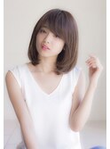 【寺尾拓巳】大人かわいいレイヤーカット毛先パーマミディアム