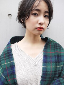 モリオ フロム ロンドン サッポロファクトリー店(morio FROM LONDON) 【morio札幌】2020年髪型大人かわいい黒髪ショートボブ