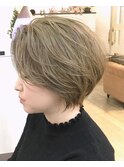 クリアベージュ☆ハンサムショート