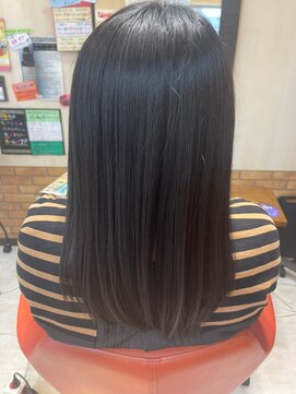 ヘアスタジオブービー 艶髪ストレート