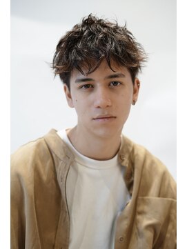 ゼンコー アオヤマ(ZENKO Aoyama) 韓国マッシュ×ウェットヘア×ツイストパーマ×黒髪