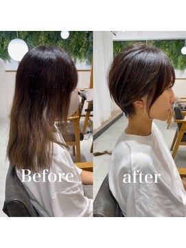 ビューイースト 亀戸 錦糸町(VIEW EAST) イメチェンショート/ボブ/アレンジ/フェザーバング