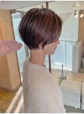 大人美人丸みショート