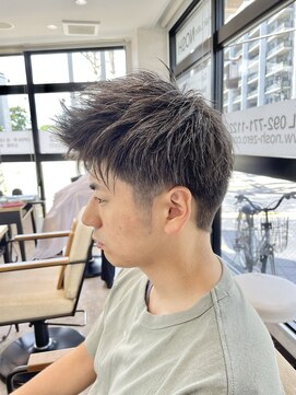 ヘアーラボ ノッシュ 唐人町店(Hair Labo Nosh) 【Nosh】２ブロック×ショート