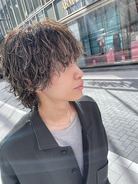 リップスヘアー 銀座(LIPPS hair) 海外風ハイライトパーマ