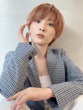 ロンドエニカ 大宮(Lond enika) 前髪パーマアッシュカラーレイヤーロンググレーベージュ[大宮]