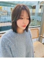 ノエシキカ(noe sikika)&nbsp;韓国/韓国ヘア/レイヤー/艶/ツヤ/艶髪/髪質改善カラー