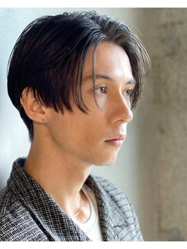 ベル 銀座並木通り店(Belle) オシャレ男子のトランクスショート　黒髪メンズヘア