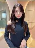 □ 韓国大宮顔周りレイヤーカットヨシンモリワンホンヘア