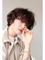 ソイクフ 高田馬場店(SOY-KUFU)&nbsp;大人可愛い◎イメチェン似合わせカットフルバングレッドブラウン