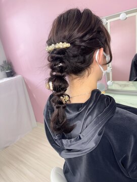 ヘアーショップ オズ(hair shop oz) お呼ばれアレンジ