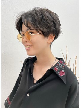 エン 吉祥寺(EN) 20代30代40代前下がり耳掛けショートボブ刈り上げショート◎