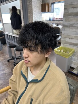 ハルクファースト 札幌(HRK 1st.) ツイストスパイラルパーマ/メンズカット/波巻きパーマ/札幌/大通