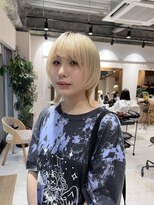 アドア 横浜(ADORE)&nbsp;【ADORE横浜】ホワイトカラー×マッシュウルフ