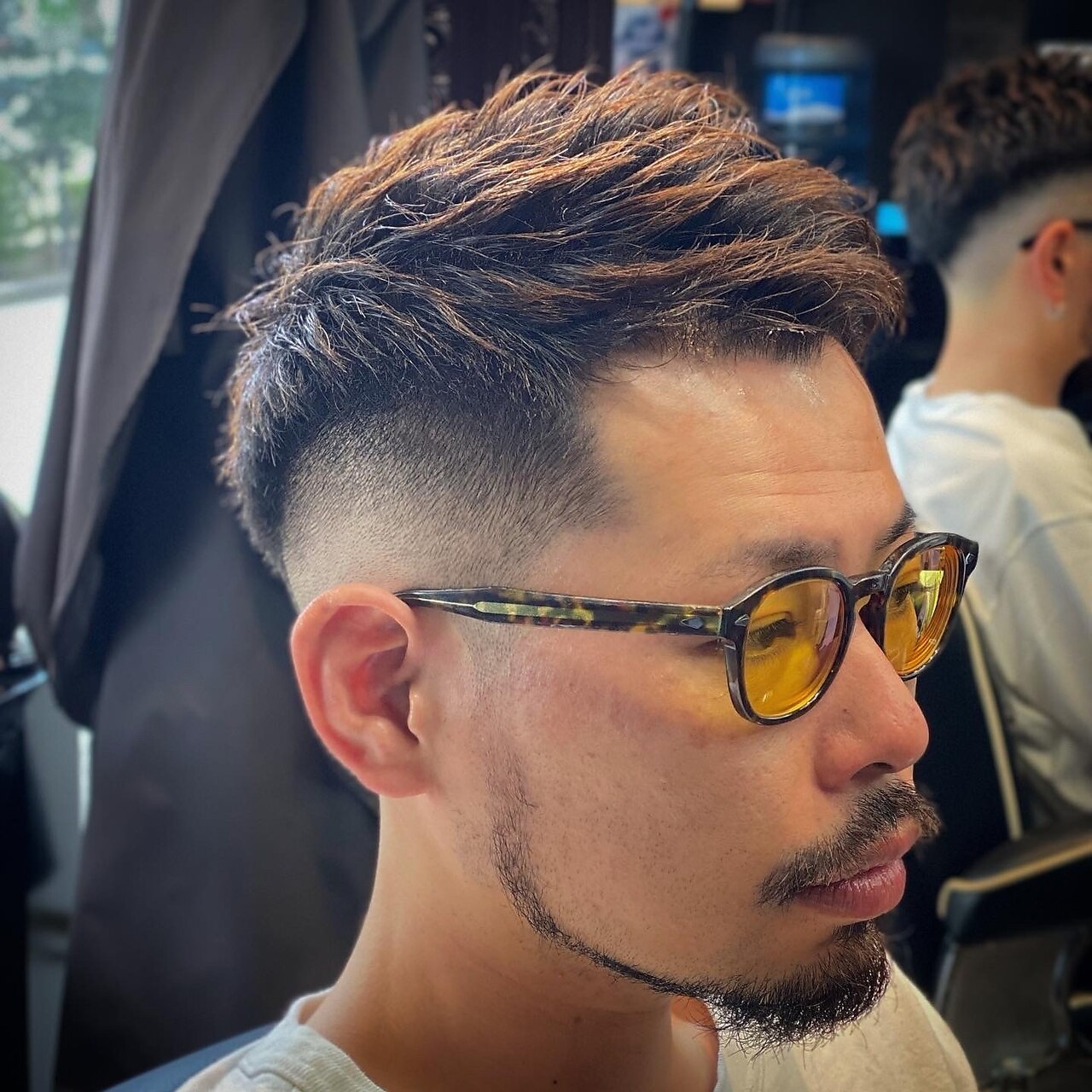 フェード×フェザーアップ：L216766406｜ゴースト(GHOST)のヘアスタイル