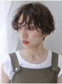 ハンサムショート × パーマ【liblo】