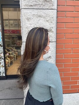 ビスイル 秋葉原店(Vis ill) 大人美人アッシュショコラアッシュ韓国ヘアモテ髪