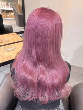 ベレーザ 渋谷(BELEZA) 10669韓国ラベンダーパープル髪質改善透明感カラーワンホンヘア