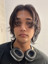ヘアカロン 熊本本店(Hair CALON) メンズカットパーマレイヤーウルフニュアンスパーマ熊本下通