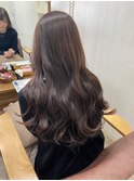 韓国/顔まわりカット/髪質改善/韓国風巻き髪/コテ巻き風パーマ